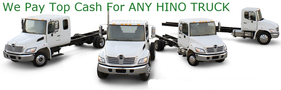 cash for Hino trucks